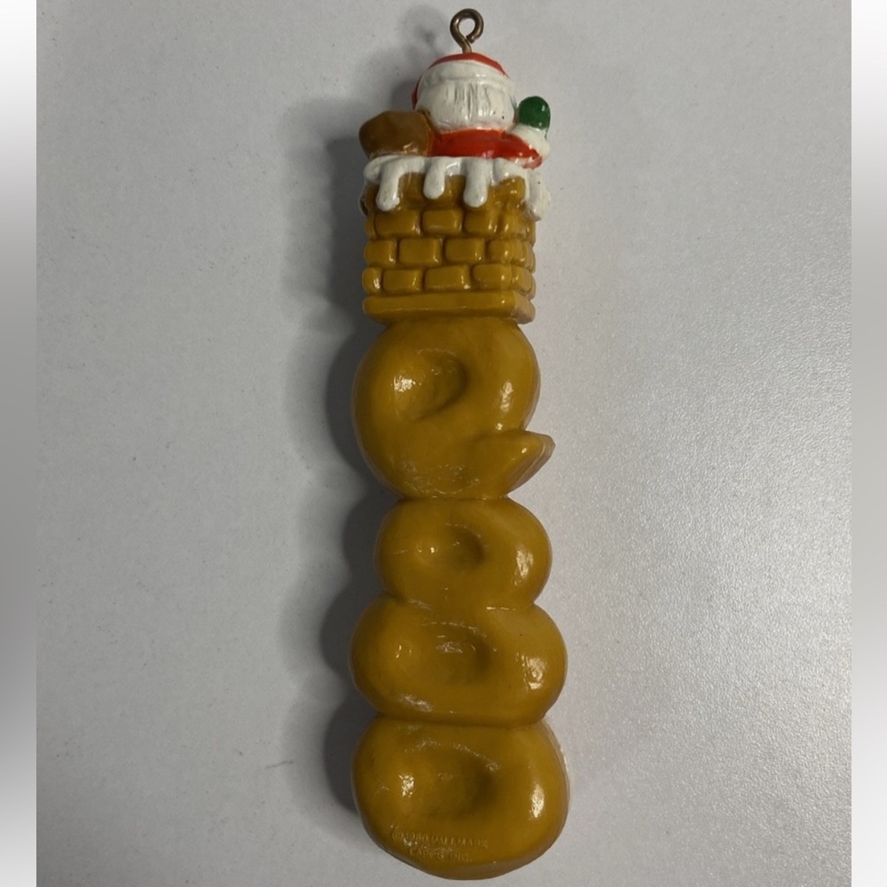 Hallmark 1980 Vintage Santa Dated Ornament Tree-Trimmer Collection With Box - Picture 7 of 9